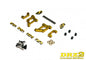 DRZ2LE-02 ARM SET, rear, aluminum, GOLD