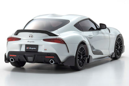 KYO 32626W READY tO RUN, AWD Toyota GR Supra TDR Aero White Metalica MA020