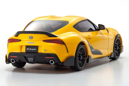 KYO 32626Y READY TO RUN, AWD Toyota GR Supra TDR Aero Lightning Yellow MA020