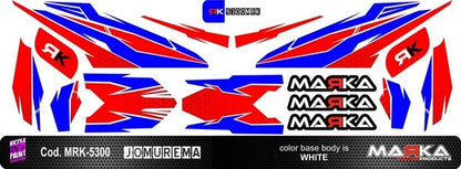 MARKA 5300 Series DECAL SETS for the Joeurema GT1 Bodies