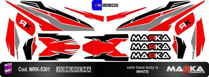 MARKA 5300 Series DECAL SETS for the Joeurema GT1 Bodies