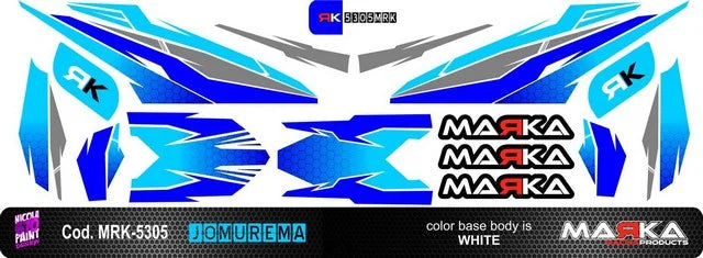 MARKA 5300 Series DECAL SETS for the Joeurema GT1 Bodies