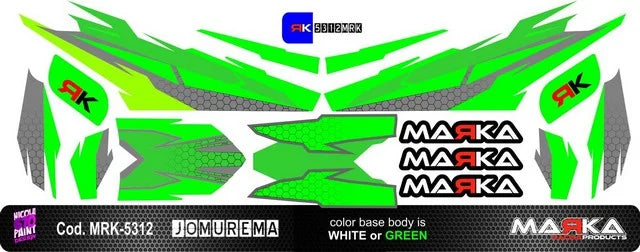 MARKA 5300 Series DECAL SETS for the Joeurema GT1 Bodies