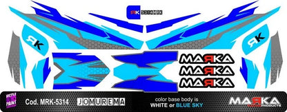 MARKA 5300 Series DECAL SETS for the Joeurema GT1 Bodies