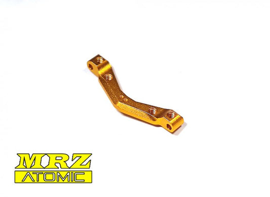 MRZ-UP15 UPPER arm MOUNT for 4 degree caster, GOLD