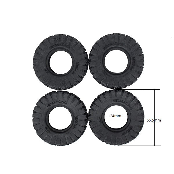 Tires, Crawler, GK Series , M/T, 1.0 Inch, (SOFT)