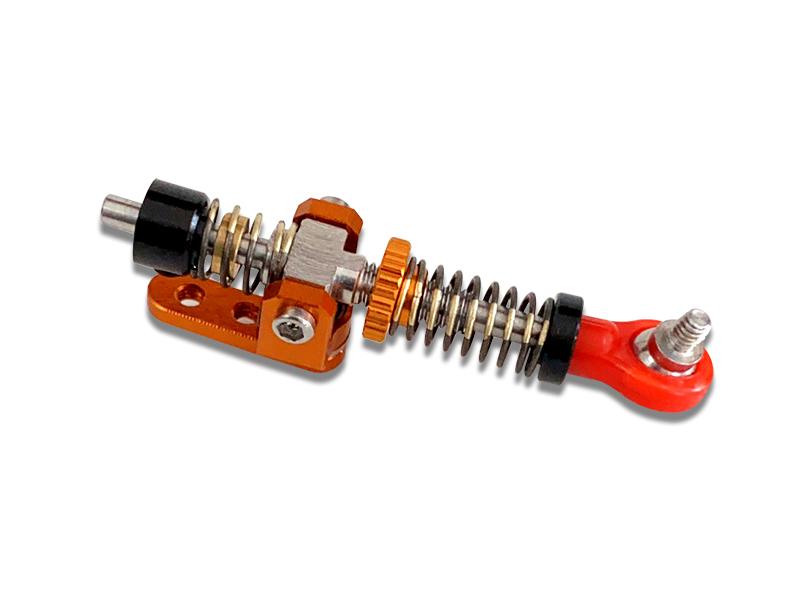SHOCK, TOP, DAMPER, Ball bearing raced, Anodized in 5 colors