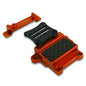 NX SERVO COVER & DAMPER BRIDGE for PN 2.5 Chassis Anodized