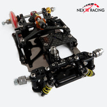Load image into Gallery viewer, NX-300-B, CHASSIS, Specter, BRASS CHASSIS, &amp; MOTOR PLATE with NX-126 Differential
