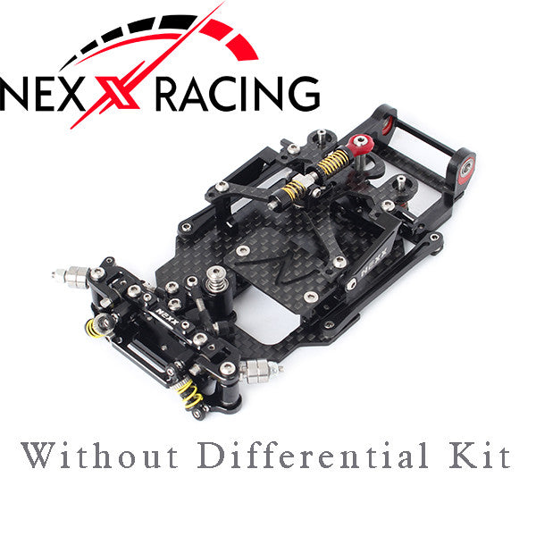 NX-300-W, Specter, CHASSIS, CARBON FIBER & MOTOR PLATE (without Diff Version)