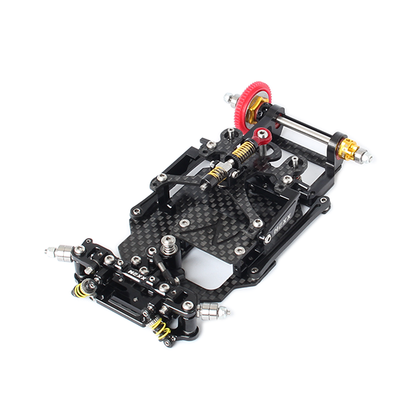 NX-300 CHASSIS, Specter, CARBON FIBER CHASSIS & MOTOR PLATE with NX-126 Differential