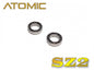 SZ2-16 BEARINGS, 6x10x2.5 Diff out drive cup (2 pcs)