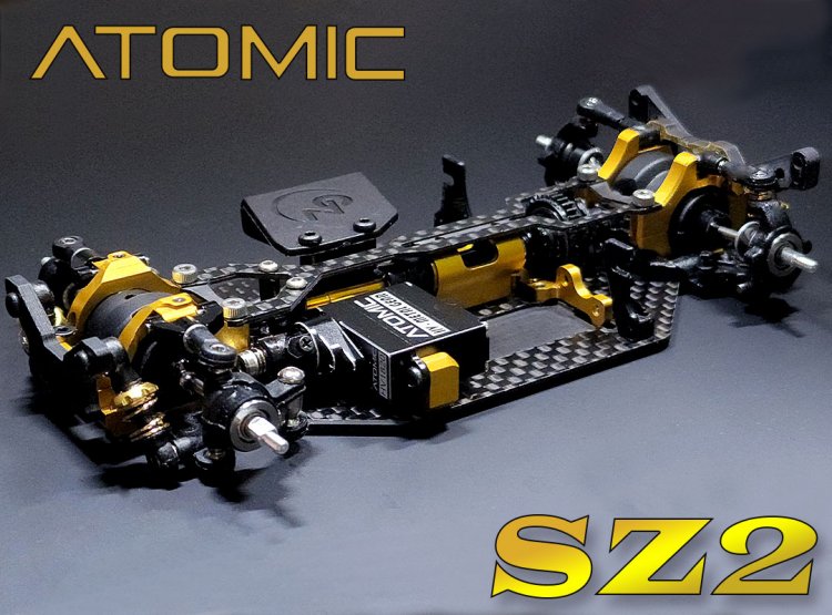 SZ2-KIT CHASSIS, Shaft drive AWD Competition Race Chassis (No Electronics)
