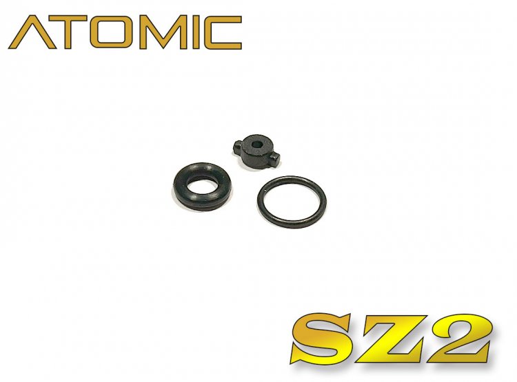 SZ2-UP08P1 DIFFERETIAL NUT & O-rings for: ALUMINUM DIFF (SZ2-UP08)