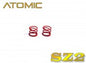 SZ2-UP12S Front & Rear SPRING SET, Soft, (GOLD)