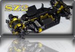 SZ2-UP02 HORN, Servo, Aluminum servo saver BLACK